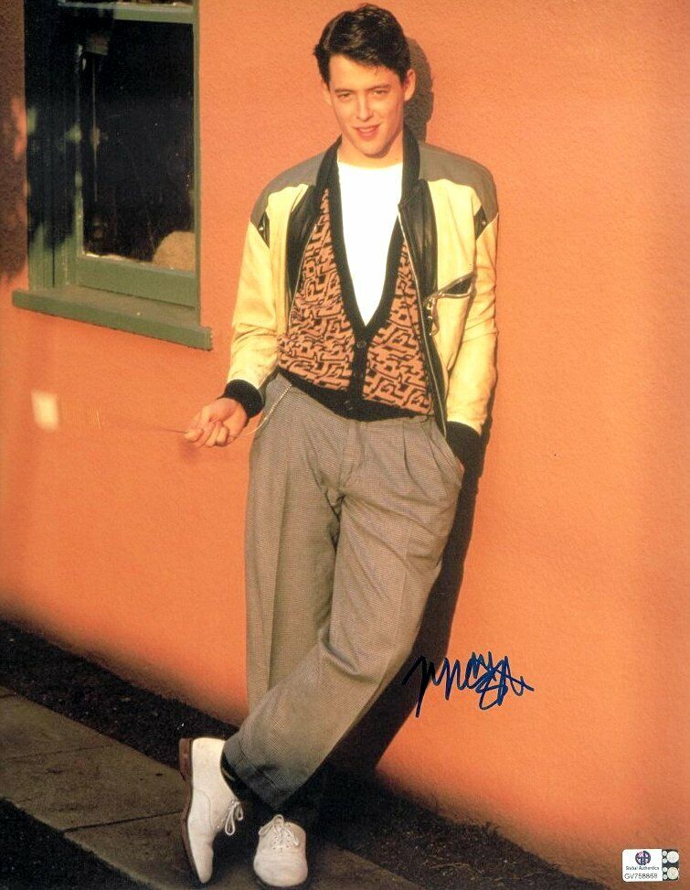 Matthew Broderick Auto Autographed 11X14 Photo Poster painting Ferris Bueller's Day Off GV758868