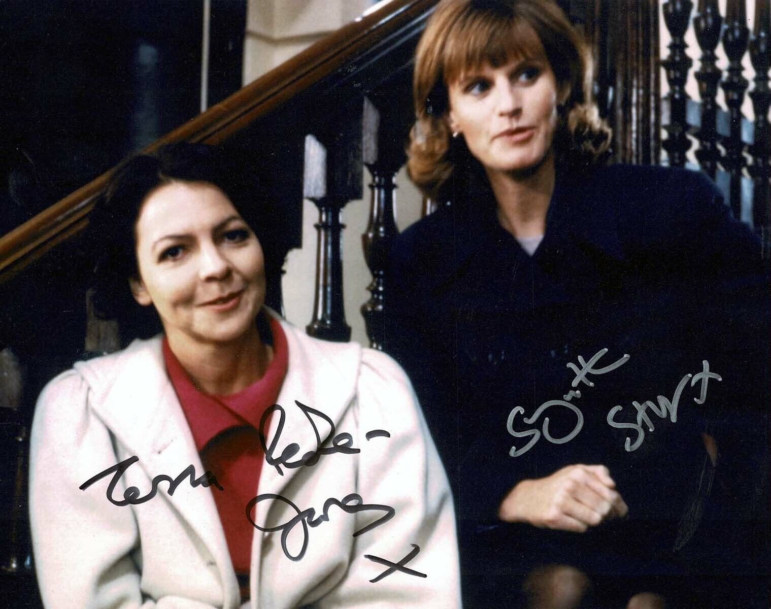 Tessa PEAKE JONES & Gwyneth STRONG Only Fools And Horses SIGNED Photo Poster painting AFTAL COA