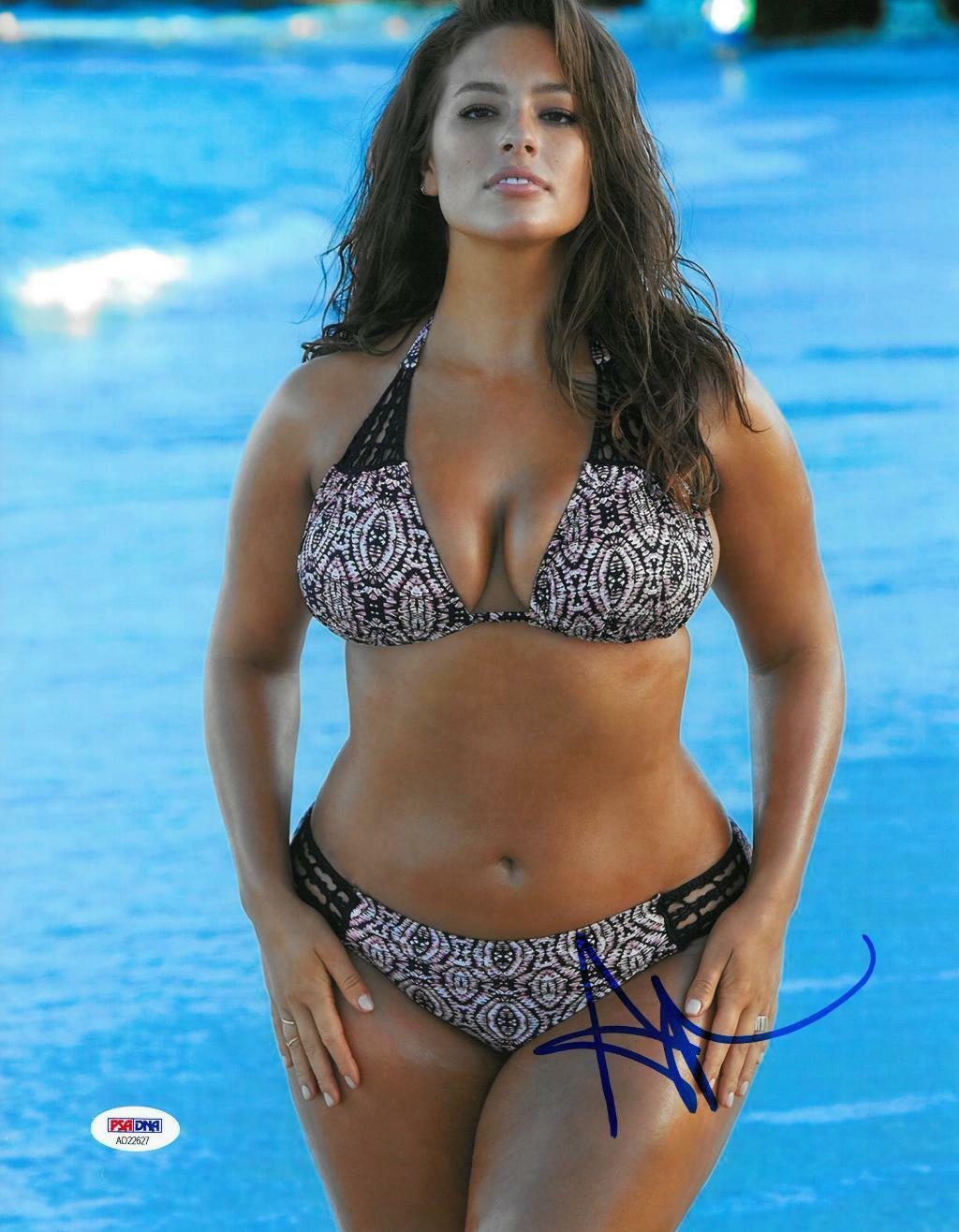 Ashley Graham Signed Authentic Autographed 11x14 Photo Poster painting PSA/DNA #AD22627