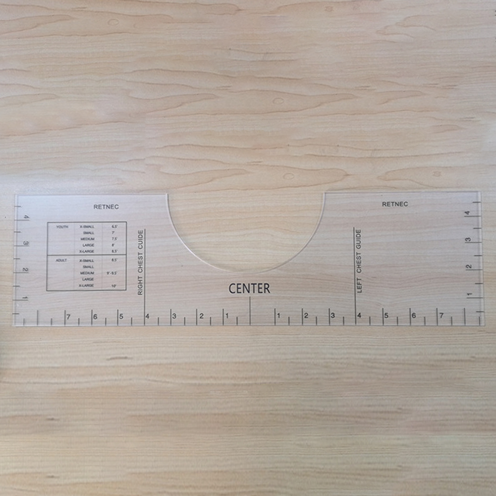 

T-Shirt Alignment Ruler Tailor Aligned Measuring Tools, 501 Original