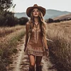 Bohemian Chic: Embracing Nature's Spirit in a Rustic Dress by Inlyline