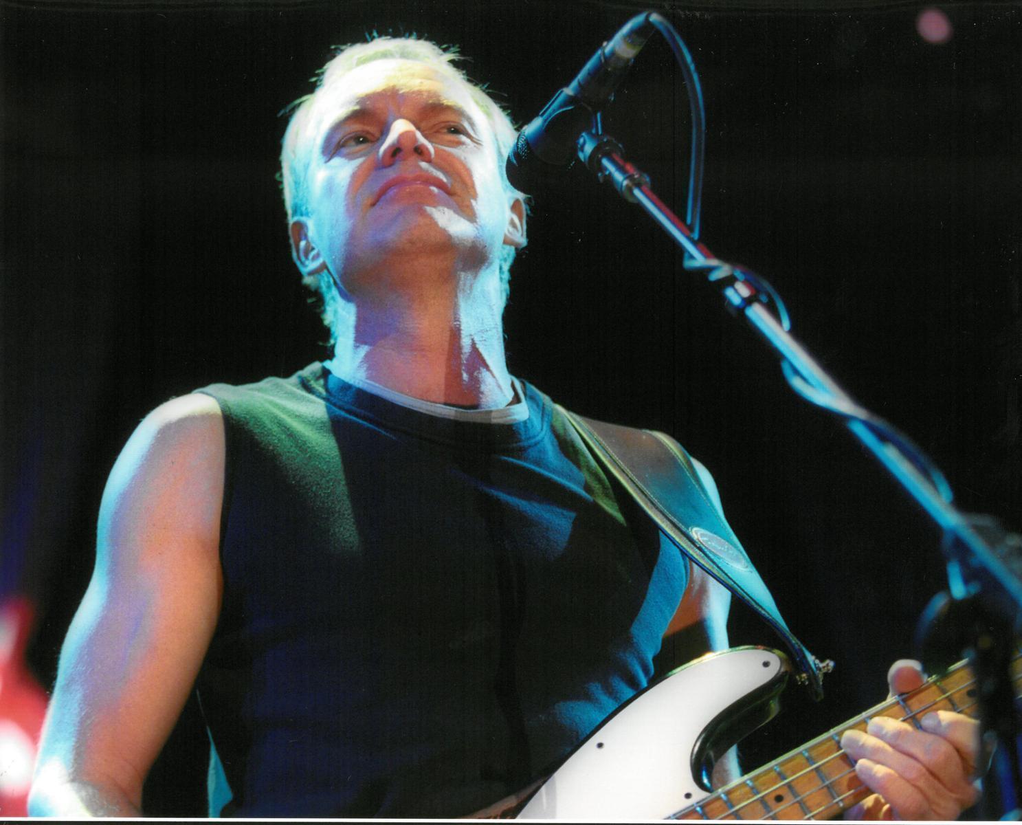 Sting Unsigned 8x10 Glossy Photo Poster painting US#391