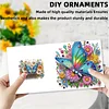 6pcs DIY Schmetterling Diamant Kunst Grußkarten für Festivals und Feiern