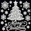 uk.everydayedeals DIY Pearl Painting With Frame - Handmade Self-Adhesive Pearls - Christmas Tree(25*25cm)
