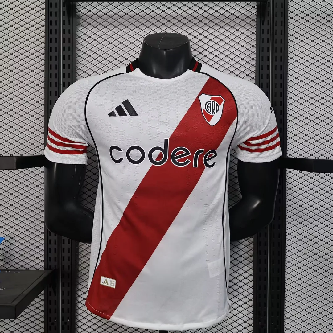 25/26 River Plate Home Player version Football Shirts 1:1 Thai Quality