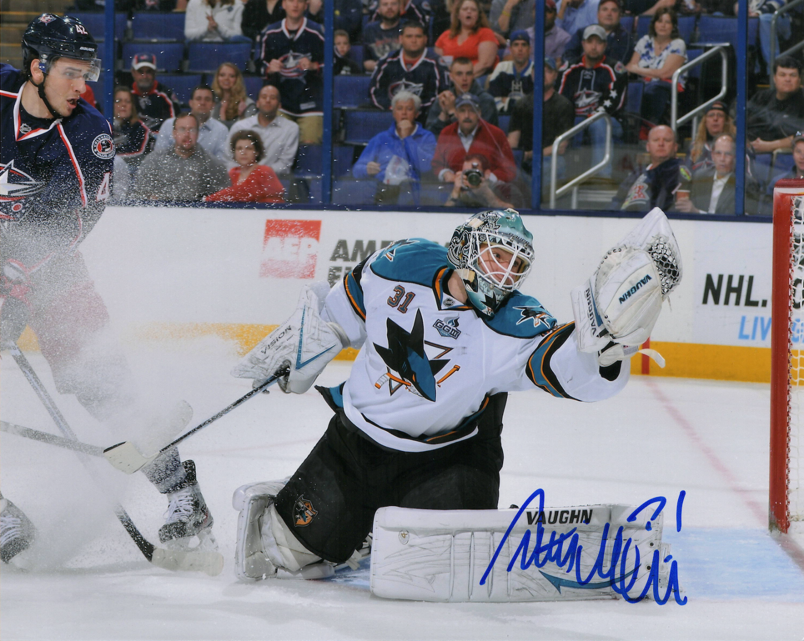 Antti Niemi signed autographed 8x10 Photo Poster painting! RARE! Guaranteed Authentic! 2227