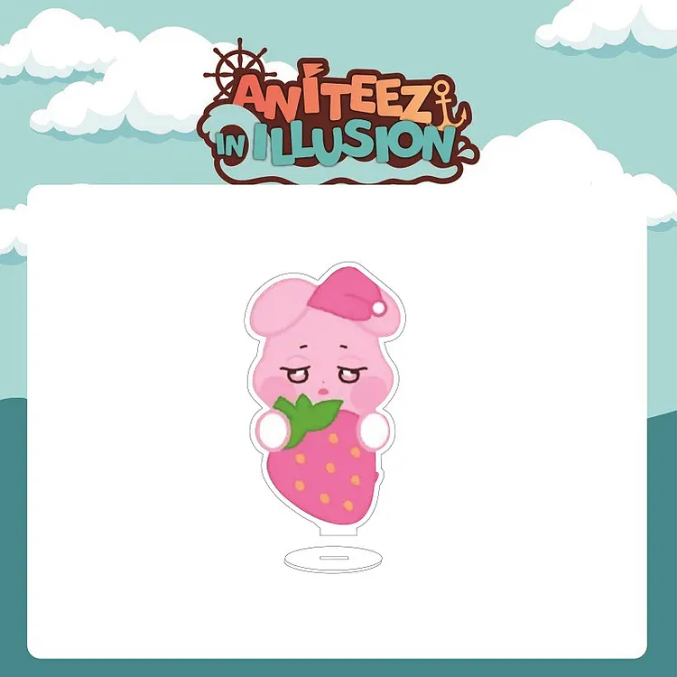 officialateezshop ATEEZ Aniteez In Illusion Transparent Acrylic Stand