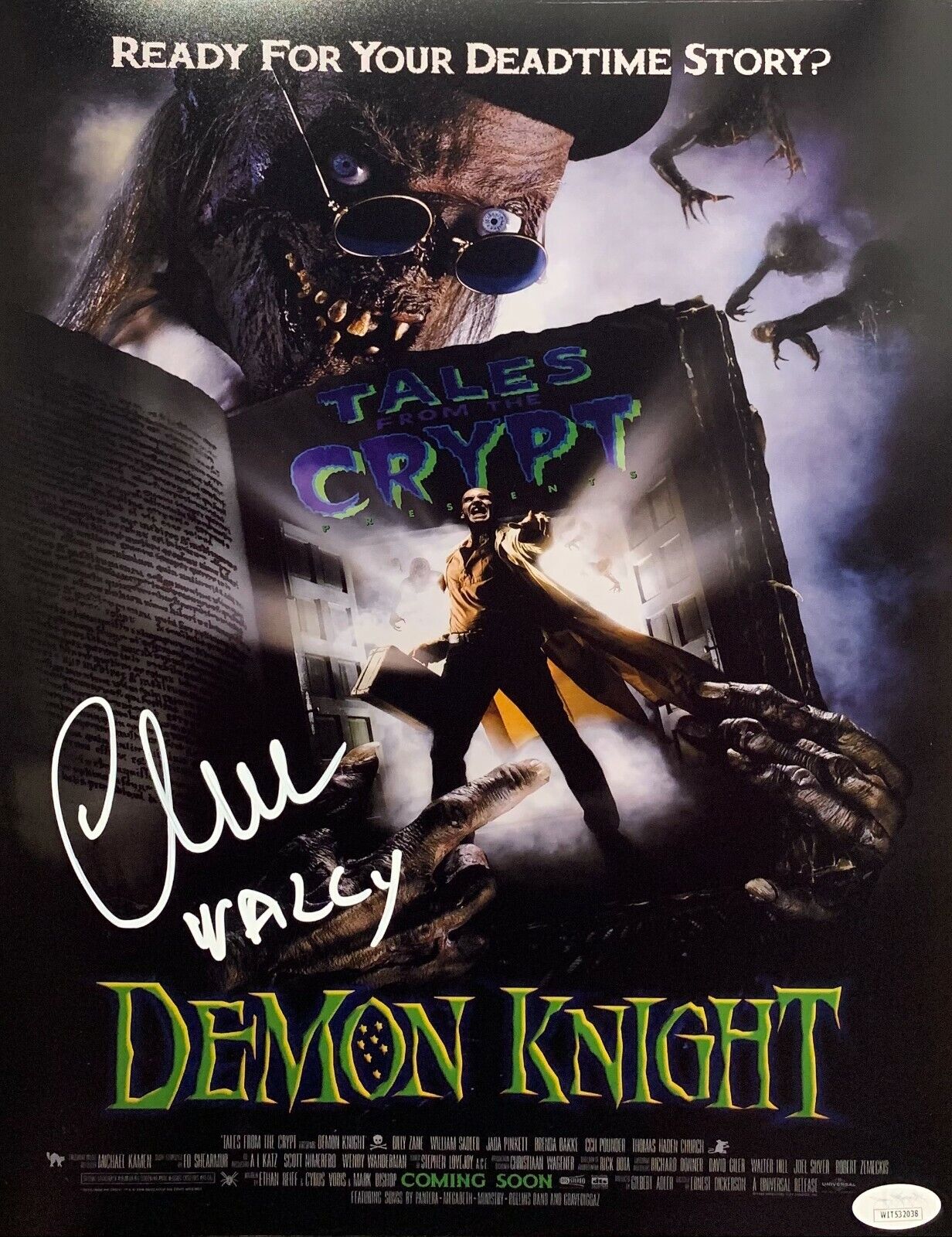 Charles Fleischer autograph signed inscribed 11x14 Photo Poster painting Demon Knight JSA COA