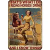 (Multi Style)Cowboy - Vintage Metal Signs - 30*40cm - Western