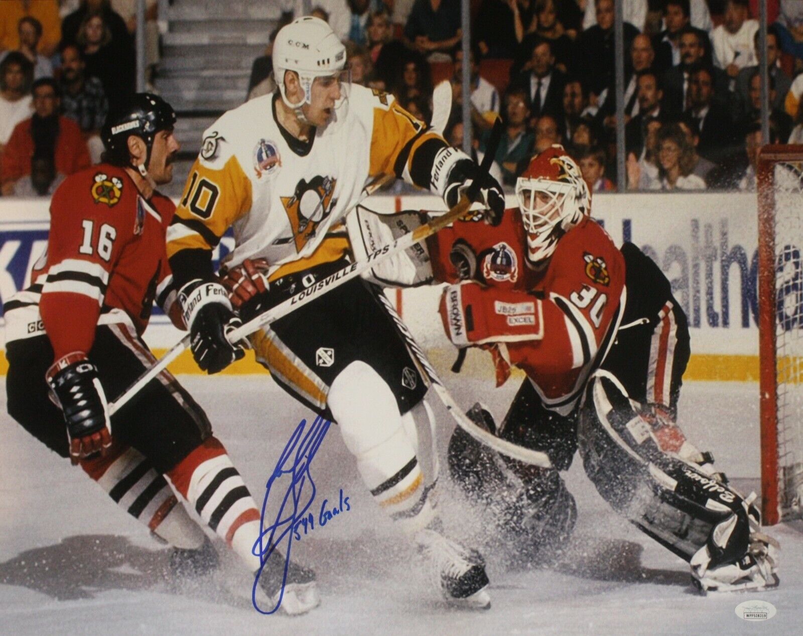 Signed Ron Francis 549 Goals