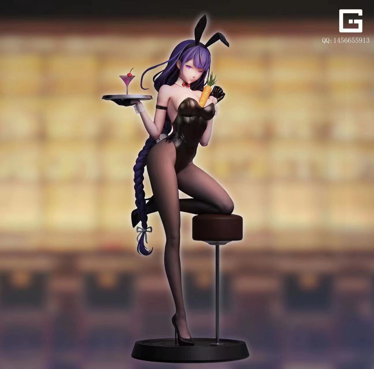 Pre-order G.Studio Raiden Shogun Bunny Girl 1/4 & 1/7 Statue GK