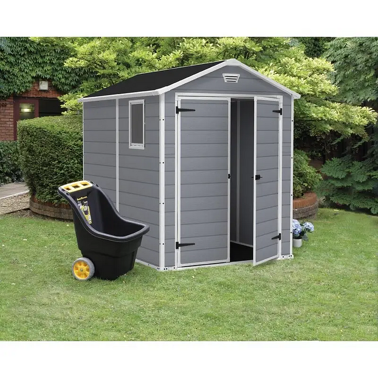 🔥kukelife🔥Docenin™Manor 6 ft. W x 7.5 ft. D Plastic Storage Shed