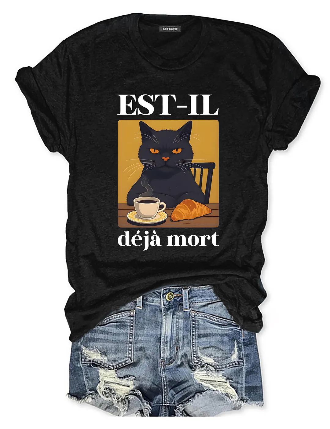 EST IL Cat T-shirt