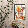 (40*60cm)Cat by The Sea - Full Round Drill Diamond Painting