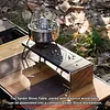 IGT Spider Furnace Unit Plate Spider Furnace Table Board for BBQ Picnic Hiking