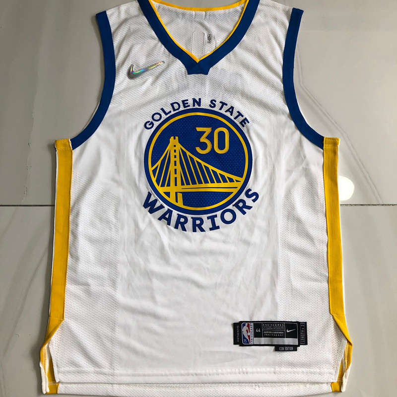 Stephen Curry Golden State Warriors  White 30 MN
