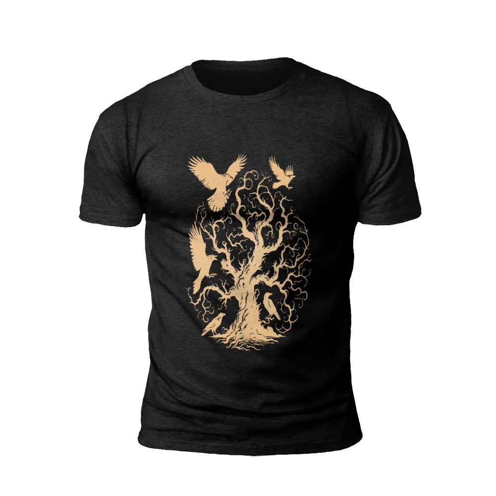 Sacred Phoenix: Tree of Life T-Shirt