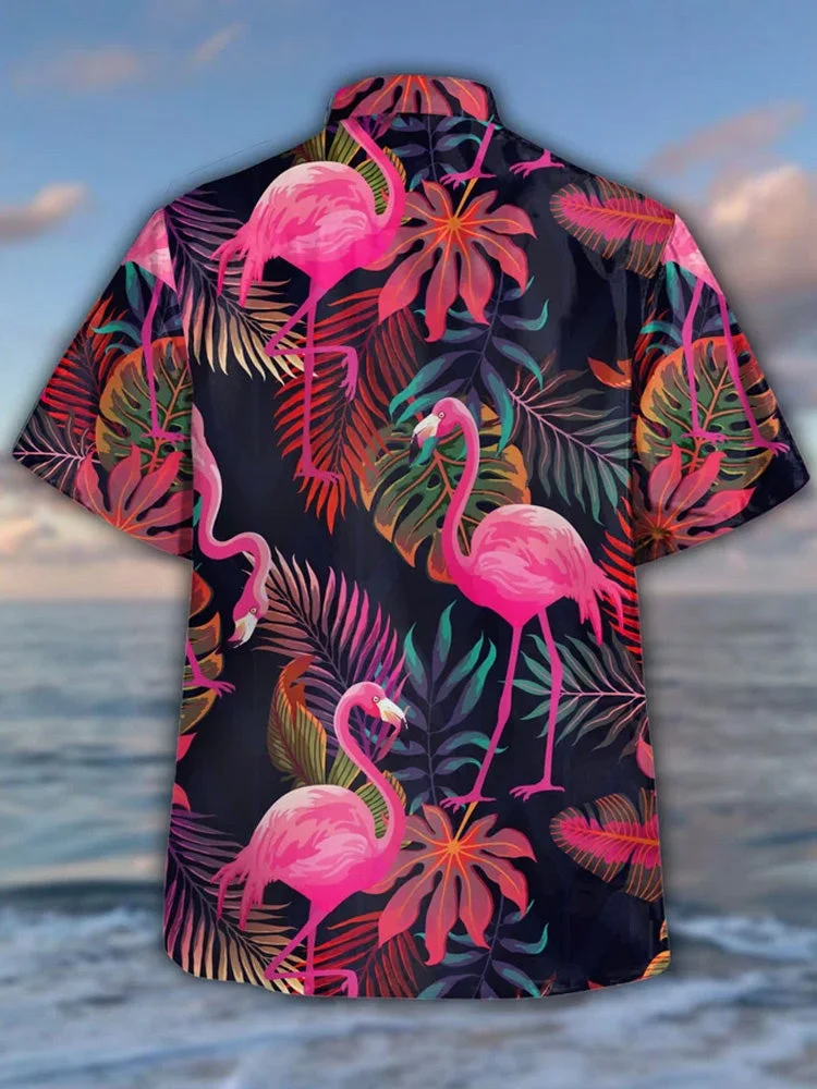 Flamingo Hawaii Shirt -  UK