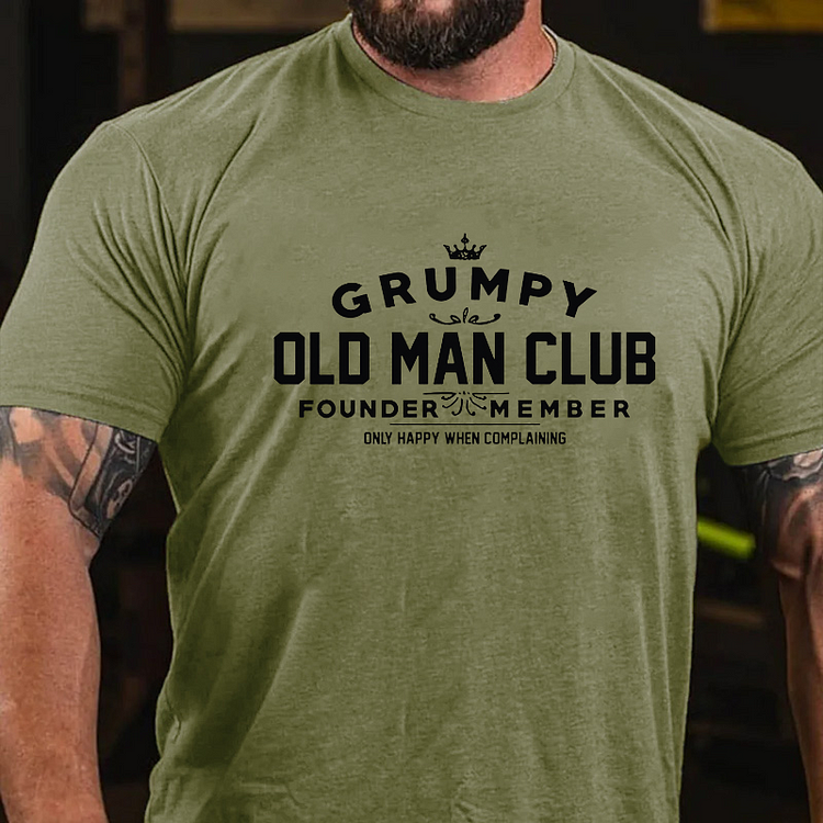Grumpy Old Man Club T-shirt