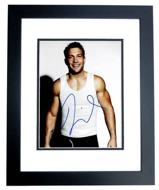 Jai Courtney Signed Divergent - Suicide Squad Actor 8x10 inch Photo Poster painting FRAMED