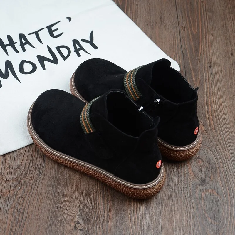 Yyvonne Women Boots British Wind Short Boots 2023 New Mori Literary Retro Thick Bottom Women's Ankle Boots Big Head Doll Shoes 217-1