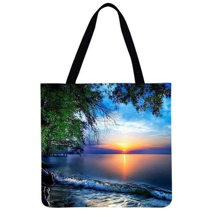 Landscape - Linen Tote Bag