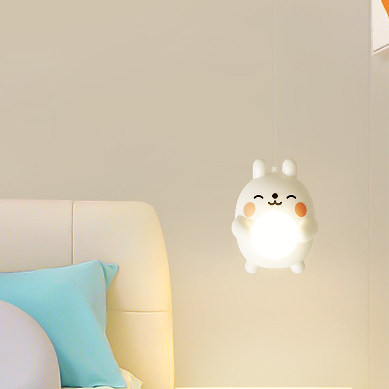 Modern Art Deco Rabbit LED Pendant Lamp | Stylish Decor for Bedroom ...