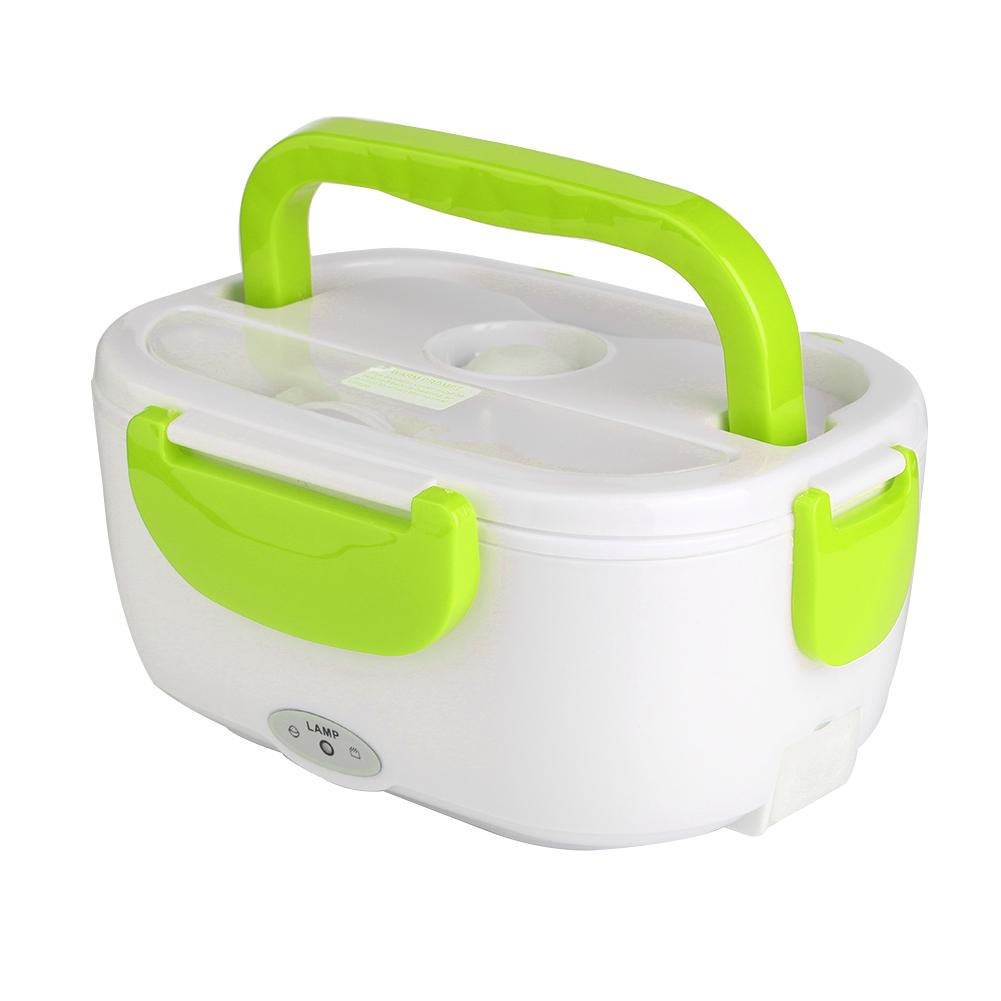 

Portable Electric Heating Lunch Box Food Container Food Warmer (EU Green, 501 Original