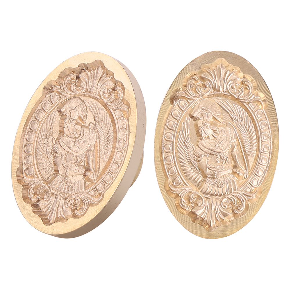 

30*20mm Warrior Retro Sealing Wax Replace Brass Head - Wax Seal Stamp, 501 Original