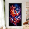 Flaming Phenix-11CT Stamped Cross Stitch 40*70cm/15.75*27.56in(Big Size)