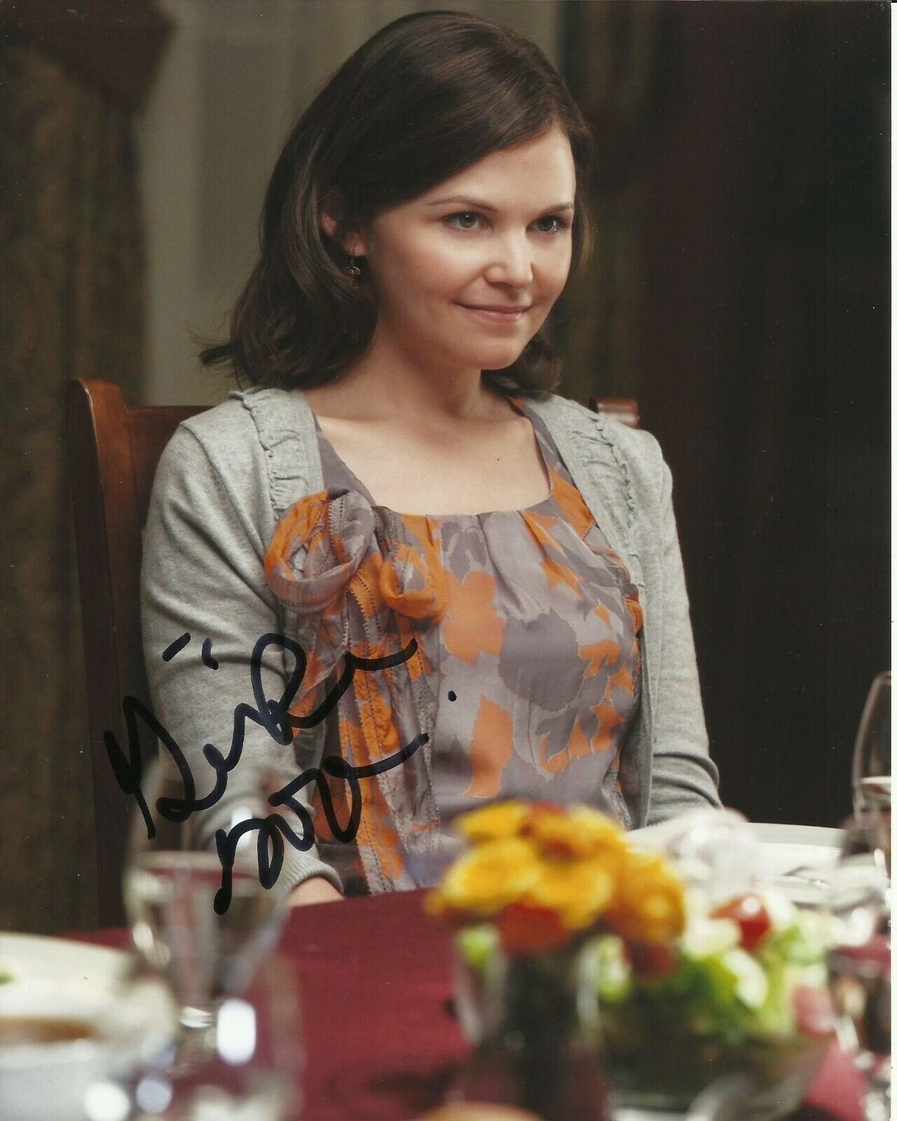 GINNIFER GOODWIN SIGNED SEXY BIG LOVE Photo Poster painting UACC REG 242