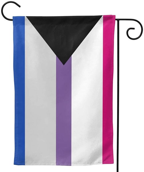 WWX10 Garden Flag Bisexual Bi Demisexual Pride Flag Double Sided Rustic Farmhouse Yard Signs Home Outdoor Decorations 12.5 X 18 Inch - Shop Trendy Women's Fashion | TeeYours