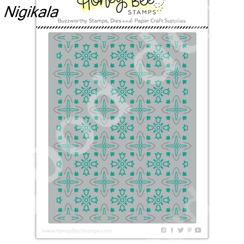 Nigikala Plant Cutting Dies Stamps Stencil Hot Foil Scrapbook Diary Decoration Embossing Template Diy Greeting Card Handmade