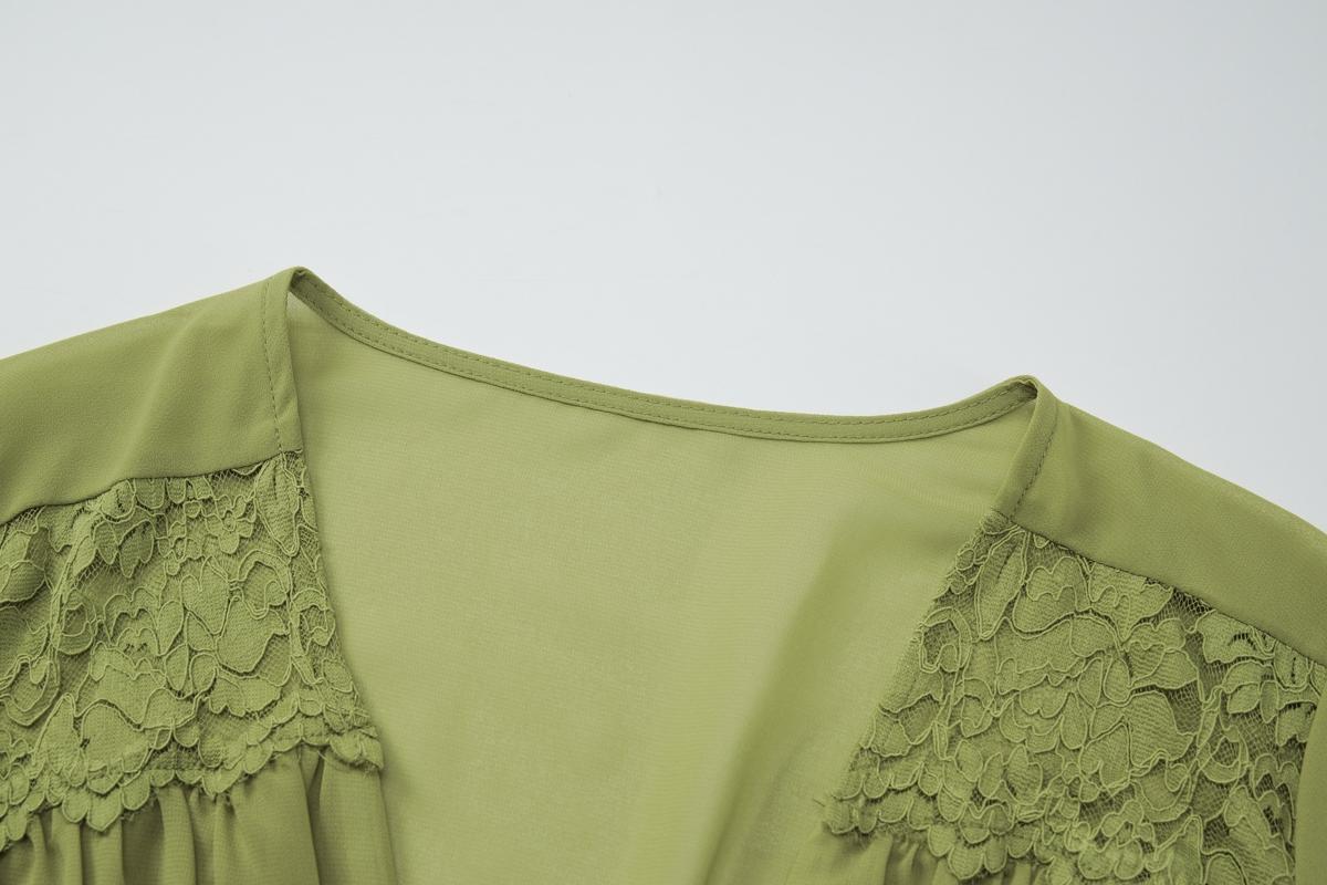 Women Summer Short Sleeve V Neck Tops Long Skirt Beach Vacation Chiffon Two Piece Set Outfit Women Summer Short Sleeve V Neck Tops Long Skirt Beach Vacation Chiffon Two Piece Set Outfit
