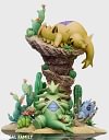 1/20 Scale World Zukan Tyranitar Evolutionary Line - Pokemon Resin Statue - ShuangZiDao Studio