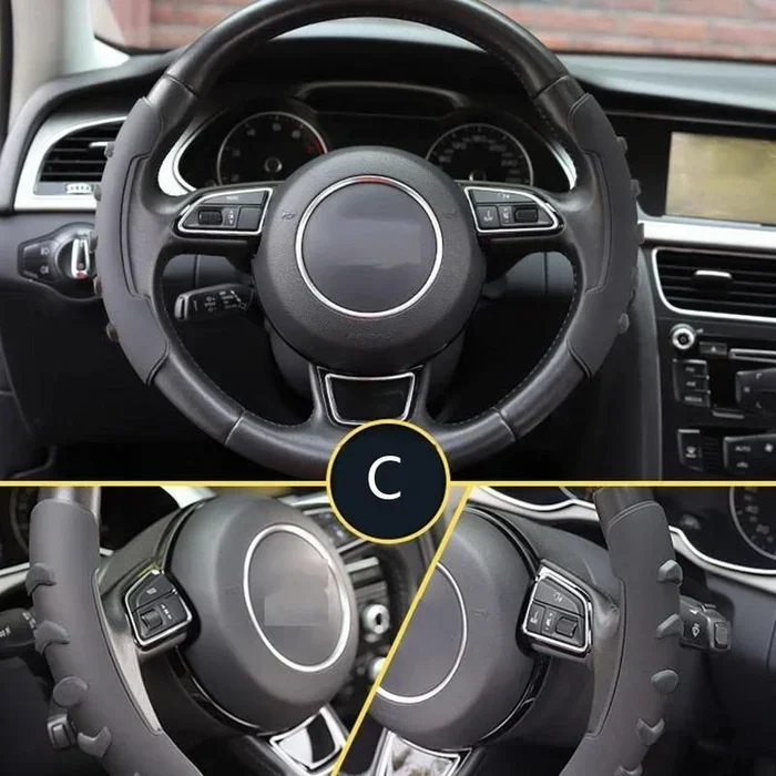 🎉Automotive summer new products🎉Assisted steering wheel cover (2PCS)