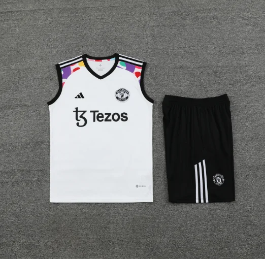 24/25 Manchester United Training Kit Vest Soccer Jersey Thai Quality