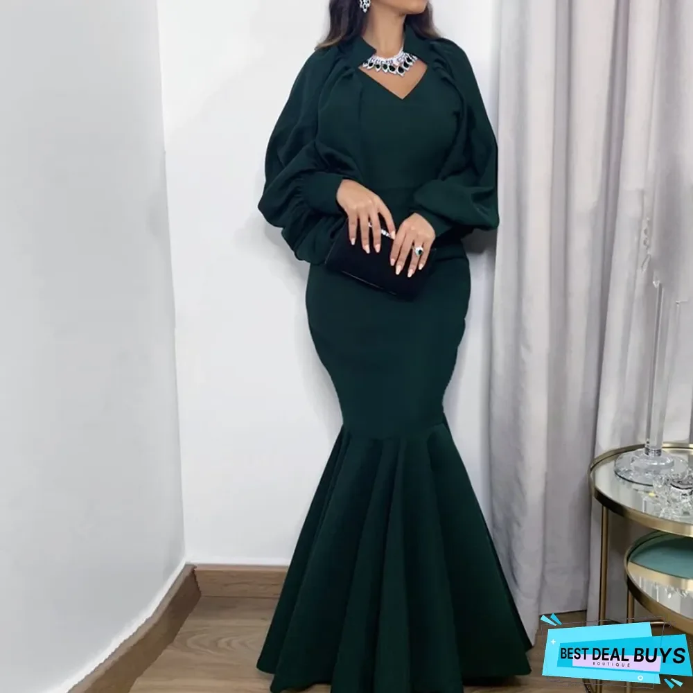 New Fishtail Dress Large Evening Dress Black Dresses