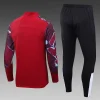2022/2023 West Ham United Half-Pull Training Suit Maroon Red Football Shirt 1:1 Thai Quality Set