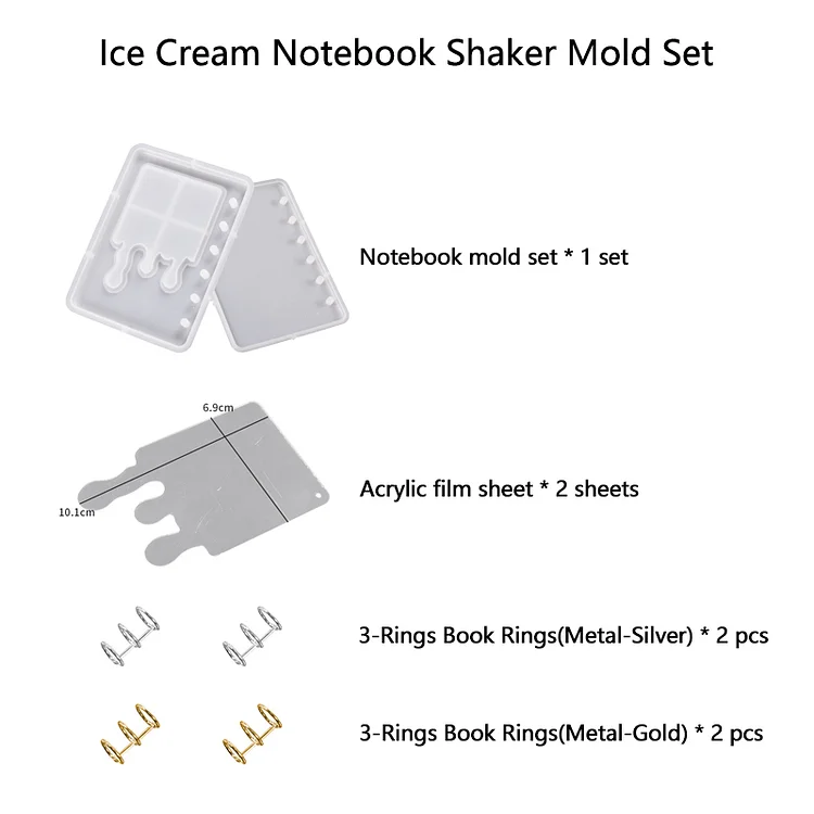 Unlock Your Inner Artisan with CrazyMold's A7 Size Notebook Shaker