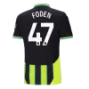 FODEN #47 Manchester City Away Soccer Jersey 2024/25