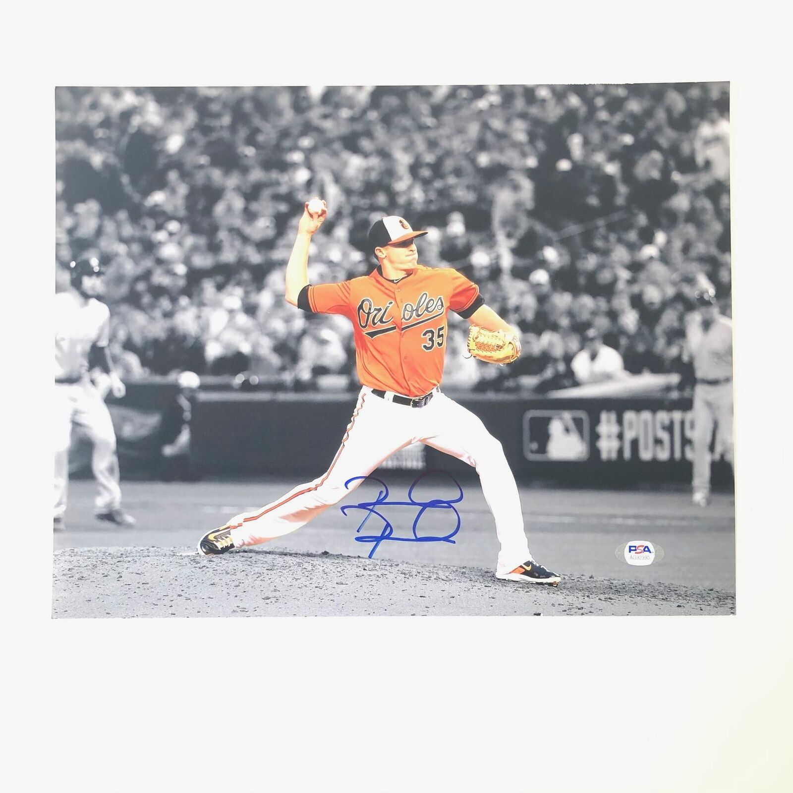 Brad Brach signed 11x14 Photo Poster painting PSA/DNA Orioles autographed