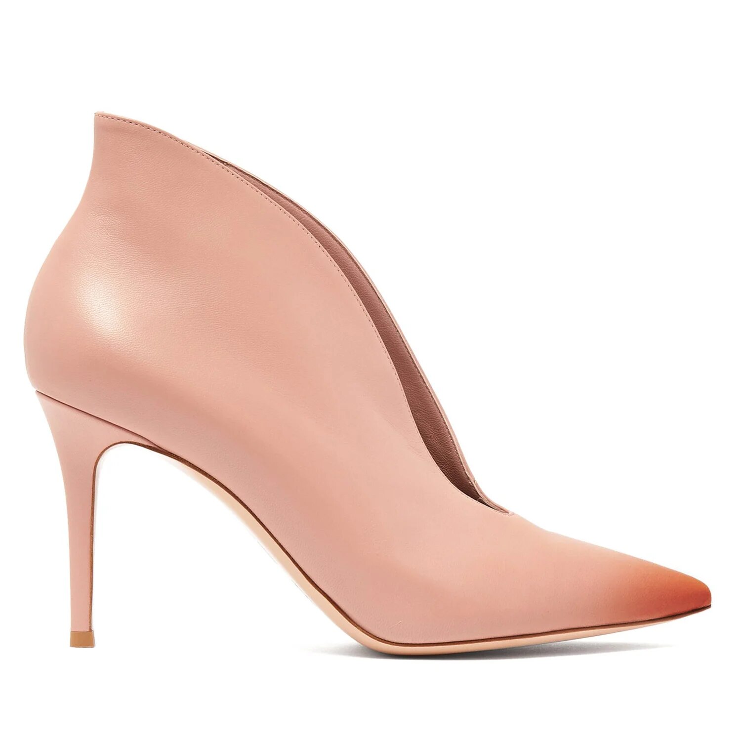 TAAFO High Thin Heels Women's Pumps Red Pointed Toe Stilettos Short Boots Dress Ladies  Shoes