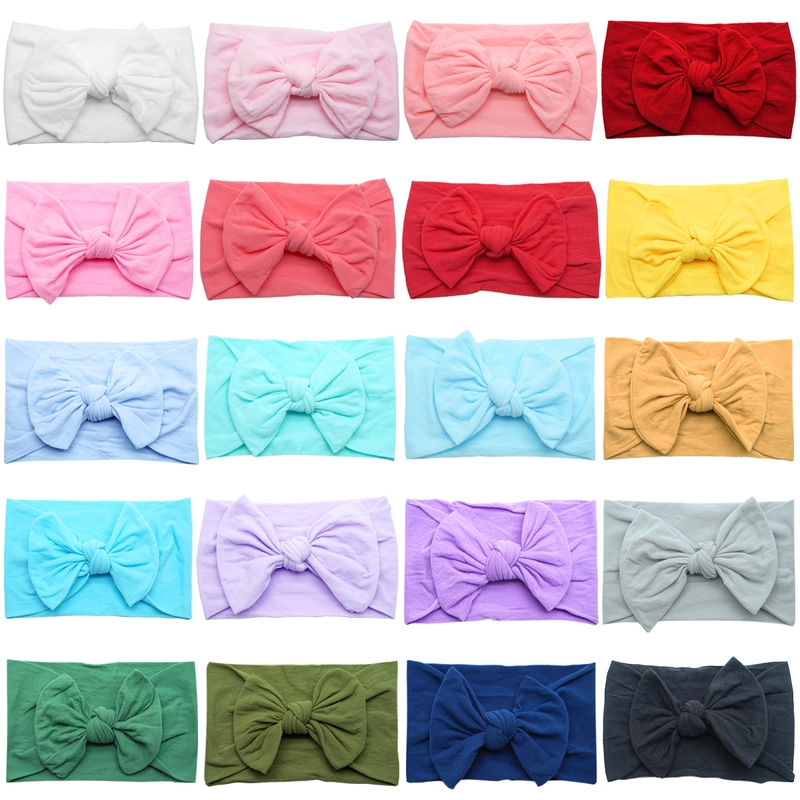 Minimalist Bow Knot Nylon Baby Accessories