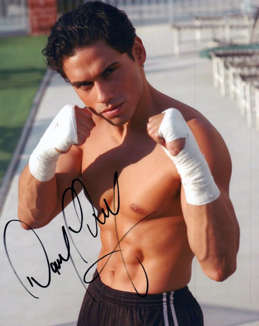 Danny Arroyo Signed Autographed 8x10 Photo Poster painting Handsome Shirtless Actor COA