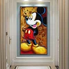 (40*70cm)Mickey Mouse - Full Round Drill Diamond Painting