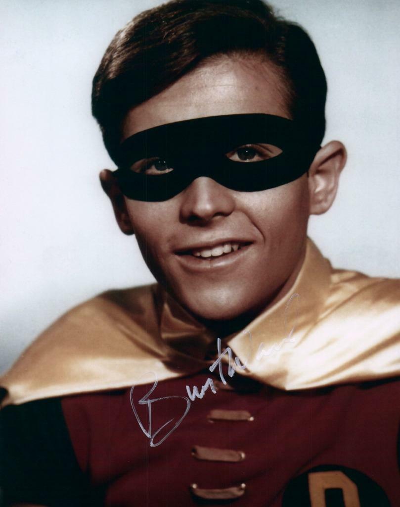 Burt Ward autographed 8x10 Photo Poster painting Really nice signed Photo Poster painting and COA