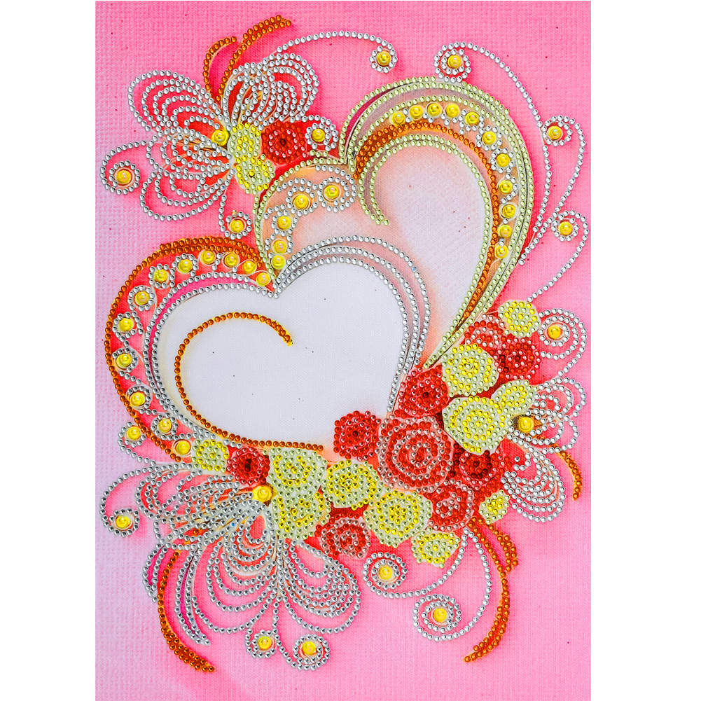 

Flowers - Special Shaped Diamond Painting - 30*40CM, 501 Original
