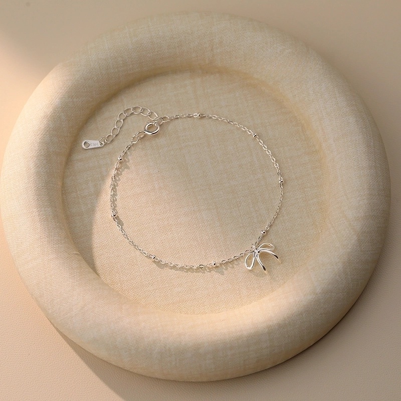 925 Sterling Silver Cable Chain Bracelets Casual