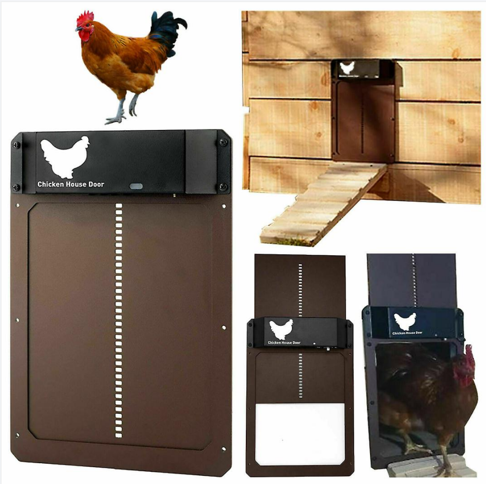 Automatic Chicken Coop Door Opener Light Sensor Automatic Chicken House Door